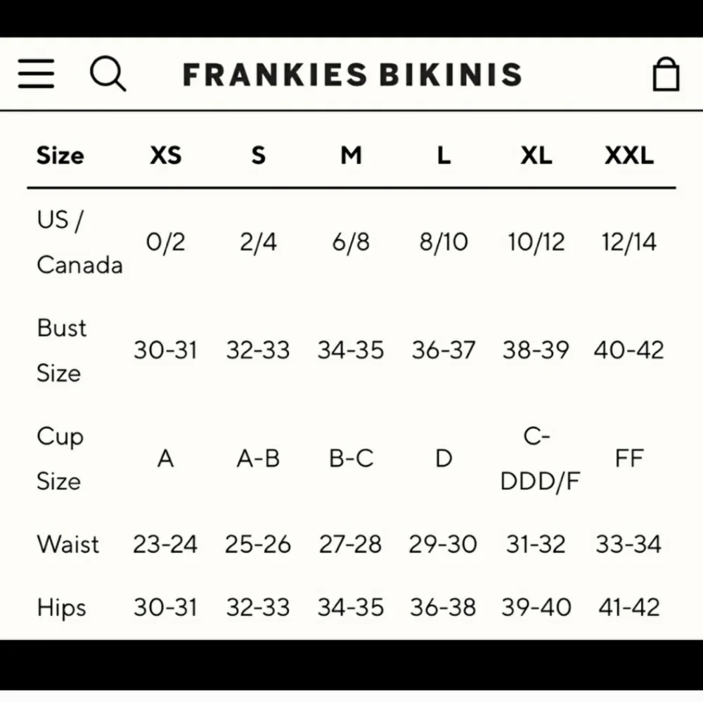 Frankie's bikinis colby bikini top